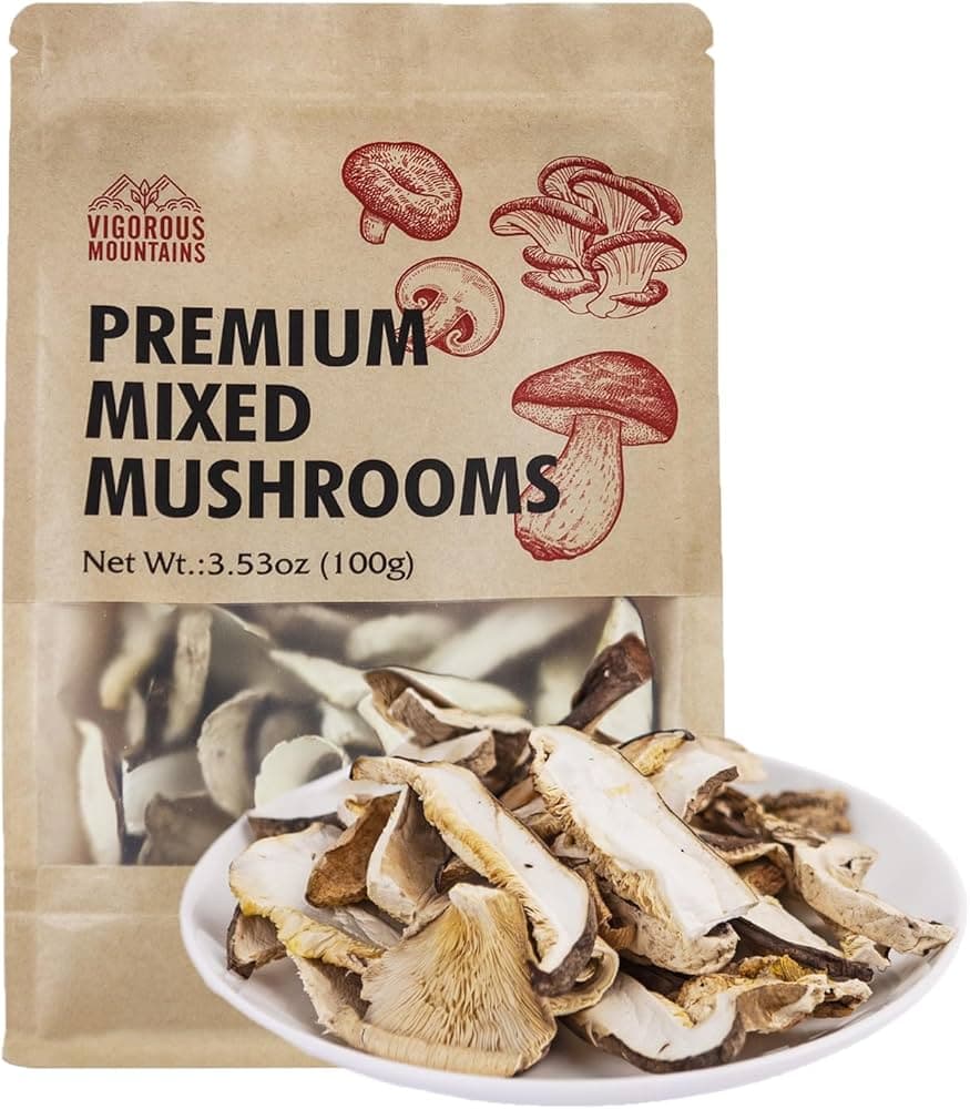 Dried Mixed Mushrooms